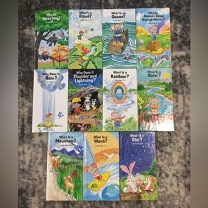 A Just Ask Book Vintage Lot of 11 Weekly Reader Books Hardback